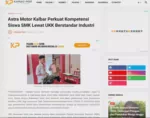 Astra Motor Kalbar Perkuat Kompetensi Siswa SMK Lewat UKK Berstandar Industri