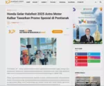 Honda Gelar Halofest 2025 Astra Motor Kalbar Tawarkan Promo Spesial di Pontianak