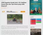 AHM Segarkan Honda Vario 125, Hadirkan Desain Baru dan Tipe Street yang Lebih Ekspresif