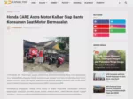 Honda CARE Astra Motor Kalbar Siap Bantu Konsumen Saat Motor Bermasalah