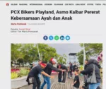 PCX Bikers Playland, Asmo Kalbar Pererat Kebersamaan Ayah dan Anak