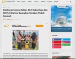 Kolaborasi Asmo Kalbar, DLH Kubu Raya dan SDIT Al Karima Gaungkan Gerakan Peduli Sampah