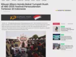 Ribuan Bikers Honda Bakal Tumpah Ruah di HBD 2025 Festival Persaudaraan Terbesar di Indonesia