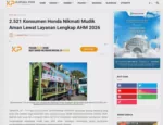 2.521 Konsumen Honda Nikmati Mudik Aman Lewat Layanan Lengkap AHM 2026
