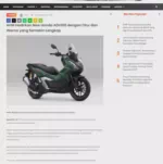 AHM Hadirkan New Honda ADV160 dengan Fitur dan Warna yang Semakin Lengkap