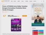 Promo JUTAWAN Asmo Kalbar Tawarkan Beragam Kemudahan Pembelian Motor Honda di Sanggau
