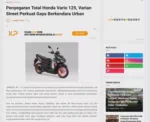 Penyegaran Total Honda Vario 125, Varian Street Perkuat Gaya Berkendara Urban