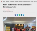 Asmo Kalbar Gelar Honda Experience Bersama Jurnalis