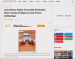 Astra Motor Kalbar Permudah Pembelian Motor Honda di Melawi Lewat Promo SeMayNgat