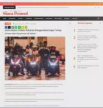 Astra Motor Kalbar Edukasi Pengendara Agar Tetap Aman dan Nyaman di Jalan