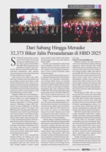 Dari Sabang Hingga Merauke 32.373 Biker Jalin Persaudaraan di HBD 2025