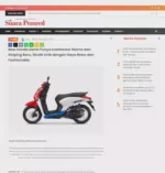 New Honda Genio Punya Kombinasi Warna dan Striping Baru, Skutik Unik dengan Gaya Retro dan Fashionable