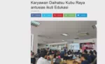 Karyawan Daihatsu Kubu Raya antusias ikuti Edukasi