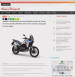 Jelajah Tanpa Batas Pecinta Big Bike Honda di Tanah Air, New Honda CRF1100L Africa Twin Terbaru Siap jadi Teman Sejati