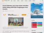 Inovasi Miniatur Lalu Lintas Antar Instruktur Safety Riding AHM Raih Penghargaan Asia-Oceania
