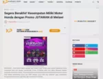 Segera Berakhir! Kesempatan Miliki Motor Honda dengan Promo JUTAWAN di Melawi