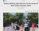 Safety Riding Jadi Bahasa Anak Muda di SMC 2026 Yayasan AHM