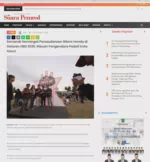 Semarak Semangat Persaudaraan Bikers Honda di Gelaran HBD 2025, Ribuan Pengendara Padati Kota Garut