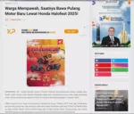 Warga Mempawah, Saatnya Bawa Pulang Motor Baru Lewat Honda Halofest 2025!
