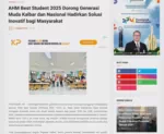 AHM Best Student 2025 Dorong Generasi Muda Kalbar dan Nasional Hadirkan Solusi Inovatif bagi Masyarakat