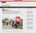 Jaringan AHASS sebagai Bengkel Resmi Honda Dukung Layanan Honda Customer Assistance Road Emergency kepada Konsumen Setia Honda