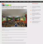 Pelajar Sekolah Taman Mulia Kubu Raya Antusias Ikuti Safety Riding Education dari Astra Motor Kalbar