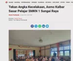 Tekan Angka Kecelakaan, Asmo Kalbar Sasar Pelajar SMKN 1 Sungai Raya