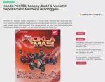 Honda PCX160, Scoopy, BeAT &amp; Vario160 Dapat Promo Merdeka di Sanggau