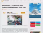 AHM Fasilitasi 2.521 Pemudik Lewat Program Mudik Balik Bareng Honda 2026