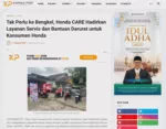 Tak Perlu ke Bengkel, Honda CARE Hadirkan Layanan Servis dan Bantuan Darurat untuk Konsumen Honda