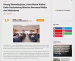 Sinergi Berkelanjutan, Astra Motor Kalbar Gelar Decluttering Mission Bersama Media dan Mahasiswa