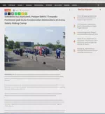 Salsabila Ayu Apriyanti, Pelajar SMKN 7 Terpadu Pontianak jadi Duta Keselamatan Berkendara di Arena Safety Riding Camp