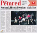 Semarak Honda Premium Matic Day *Astra Motor Kalbar Hadirkan Pengalaman Berkendara Kelas Atas