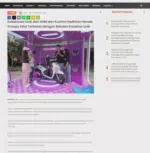 Kolaborasi Unik dari AHM dan Kuromi Hadirkan Honda Scoopy Edisi Terbatas dengan Balutan Karakter Unik