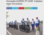 Kompetisi AHSRIC PT AHM  Ciptakan Agen Perubahan