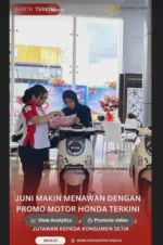 Punya rencana memiliki motor Honda di bulan Juni? Astra Motor Kalbar menghadirkan Promo JUTAWAN