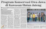 Program Konservasi Owa Jawa di Kawasan Hutan Jateng, Yayasan AHM Bersinergi Bersama Komunitas Peduli Fauna Primata