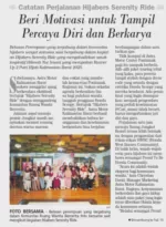 "Catatan Perjalanan Hijabers Serenity Ride Beri Motivasi untuk Tampil  Percaya Diri dan Berkarya "