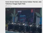 Vario Street Nation dari Asmo Kalbar Meriah, Ada Talkshow hingga Night Ride