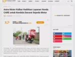Astra Motor Kalbar Hadirkan Layanan Honda CARE untuk Kendala Darurat Sepeda Motor