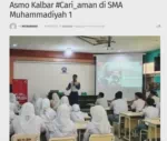 Asmo Kalbar #Cari_aman di SMA Muhammadiyah 1