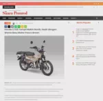 Honda CT125 Tampil Makin Ikonik, Hadir dengan Warna Baru Matte Fresco Brown