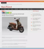 Tampil Beda di Jalan, Honda Stylo 160 Kini Hadir dengan Nuansa Premium