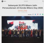 Sebanyak 32.373 Bikers Jalin Persaudaraan di Honda Bikers Day 2025