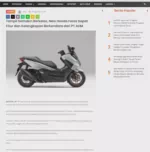 Tampil Semakin Berkelas, New Honda Forza Dapat Fitur dan Kelengkapan Berkendara dari PT AHM