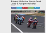 Pebalap Muda Asal Sleman Cetak Juara di Ajang Internasional