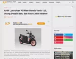 AHM Luncurkan All New Honda Vario 125, Usung Desain Baru dan Fitur Lebih Modern
