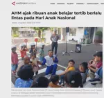 AHM ajak ribuan anak belajar tertib berlalu lintas pada Hari Anak Nasional