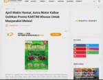 April Makin Hemat, Astra Motor Kalbar Gulirkan Promo KARTINI Khusus Untuk Masyarakat Melawi
