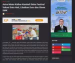 Astra Motor Kalbar Kembali Gelar Festival Vokasi Satu Hati, Libatkan Guru dan Siswa SMK